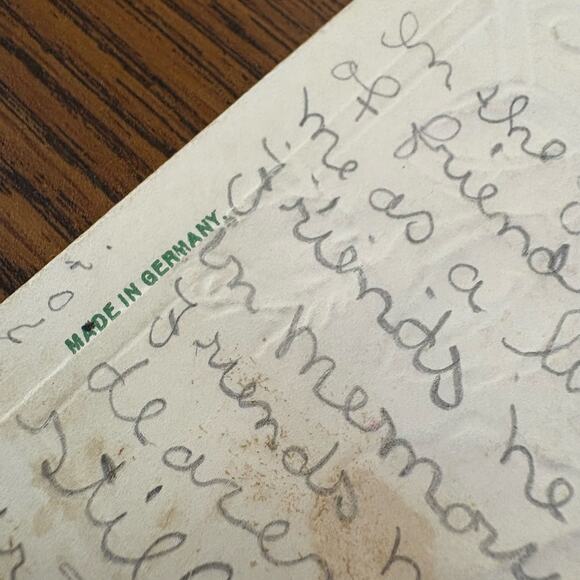 Antique Postcards Flowers Nature Lot of 5 Early 1900s Embossed Gilt Floral - Picture 10 of 16